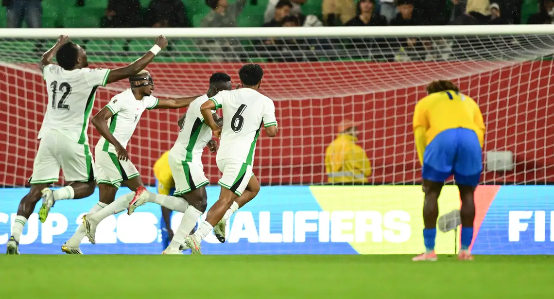 WCQ Playoff: Nigeria Thrash Gabon 4-1 to Boost World Cup Qualification Hopes