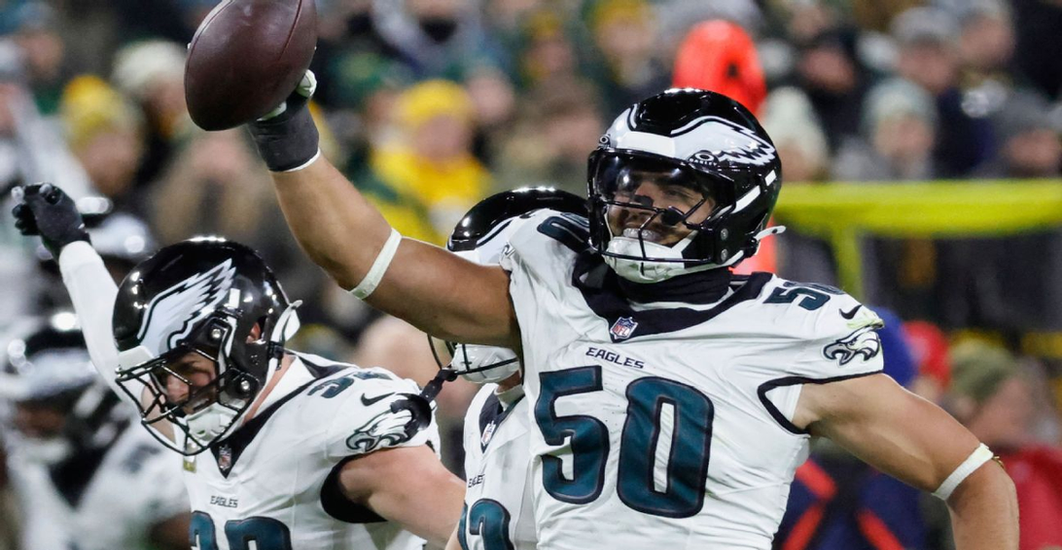 Jaelan Phillips Shines in Eagles Debut, Helps Philadelphia Edge Packers 10-7